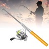 Portable Mini Pen Shape Fishing Rod Pole Pocket Retractable Fishing