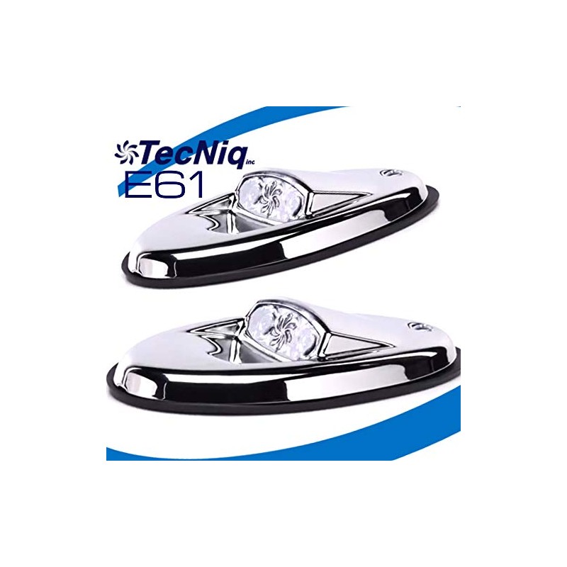 1 PAIR Marine Fishing Pontoon Boat LED Surface Mount Docking