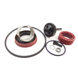 GMC GM 700R4 Transmission Tail Housing Set up w 40 & 17 Tooth Speedometer Gear Setup