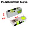 Multi Angle Measuring Level with Magnetic Solid Aluminum Alloy Mini