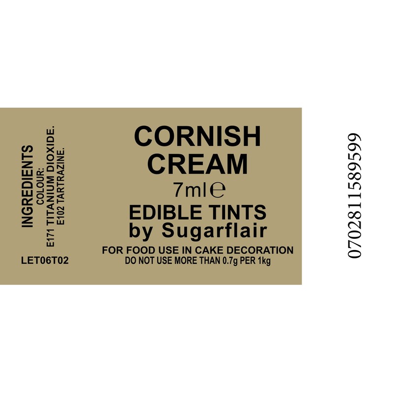Sugarflair Blosom Tint Edible Dusting Powder - Cornish Cream
