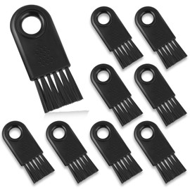 8 Pcs Shaver Cleaning Brush Electric Shaver Cleaning Brush Hair Remover, Razor Cleaner Nylon Hair Brush Cleaning Brush Set for Electric Hair Clippers(Black)