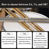 Drum Sticks for Drums, 5A Wooden Drumsticks, Consistent Weight and