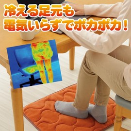 m.D.P. Mini Rug, No Electricity Required, Warm Mat, Warm Mat Mat, Washable, No Floor Heating Required, Mat, Warm, Washable, Bed Pad, Cold Protection, Warm Blanket (more hot, Warm, Warm Anywhere)