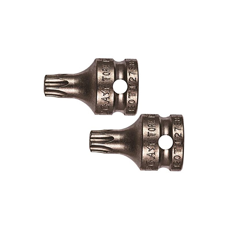 Vega TORX T27 Security Socket Bits. Professional Grade ¼ Inch