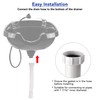 AW Wash Shampoo Bowl Basin Drain Hose Kit Extendable Drainpipe