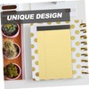 VILLFUL 4 Legal Notepad Yellow Legal Pad School Memo Pads