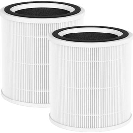WOCASE 2 Packs AC400 Air Purifiers Replacement Filter Compatible with Purivortex AC400 Air Purifier, High Efficiency AC400 H13 True Replacement Filter