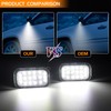 FetonAuto Mirror Light LED Puddle Light Assembly for 2007-2014 Chevy