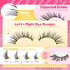 JIMIRE Cluster Lashes Kit Natural Look Wispy 10-16MM Manga Eyelash