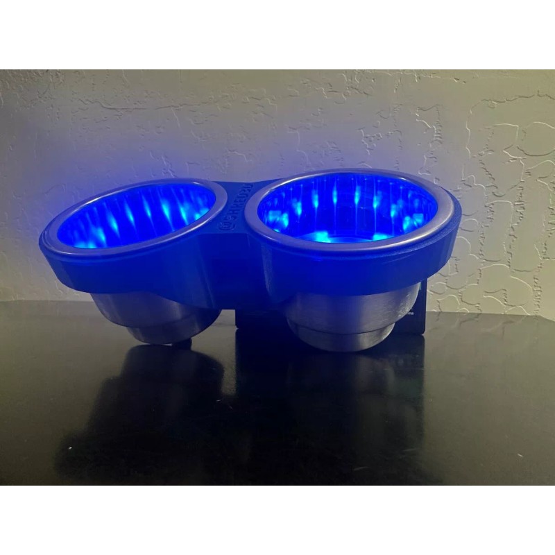 Polaris RZR passenger Grab handle LED cup holder