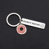 CENWA Donut Squad Keychain - Doughnut Gift for Donut Lovers