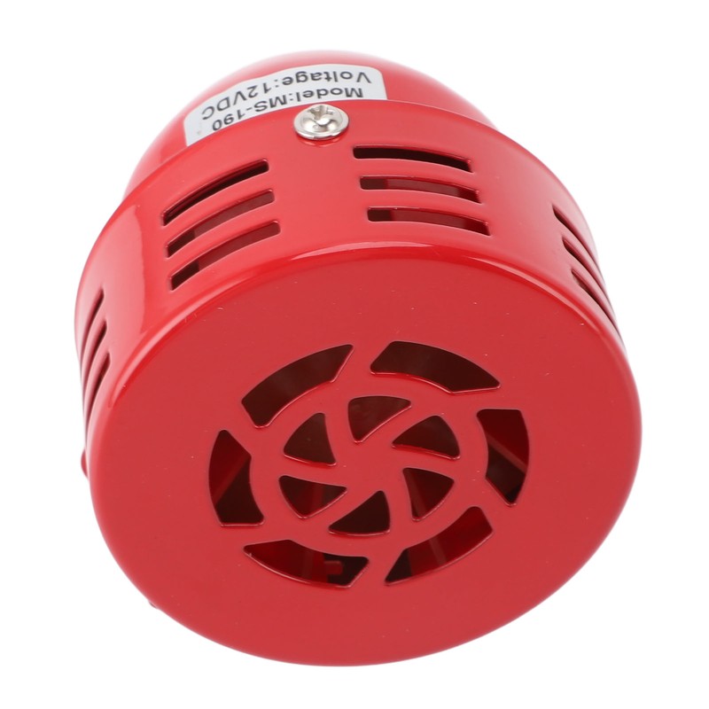Motor Horn Buzzer Siren 110 Decibels Mini Electric Warning Strobe