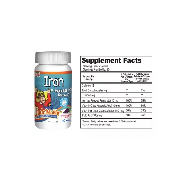 Uncle Moishy Iron 60 Jellies