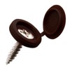 (TUISKU) Decorative Screws M6 Plastic Set of 40 Hinged Screws
