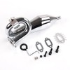 FLMLF CNC Metal Clamp Exhaust Tuned Pipe of 23CC-36CC Engine