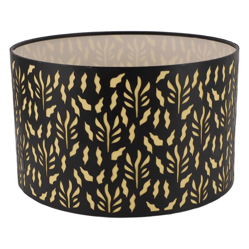 E27 E14 Metal Lamp Shade Metal Drum Lampshade Art Carved
