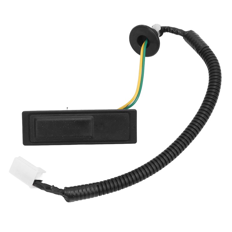 Jiawu Rear Liftgate Trunk Release Switch Button, Push-Button Actuator, Black,