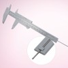 150MM Vernier Caliper, Plastic Sliding Measuring Device for Makeup Measure