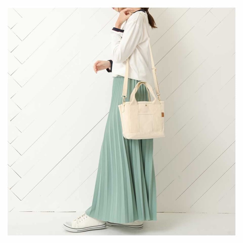 ALTROSE Tote Bag, Shoulder, Women's, with Compartments, Storage, Canvas, Large