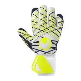 uhlsport | Absolutegrip HN Pro Jr. 2025 | Goalkeeper Gloves | White/Black/Fluo Yellow (4)