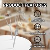 5 Pack Hand Mixer Replacement Beaters Compatible with BLACK and