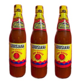 Louisiana Brand 6 oz. Original Hot Sauce (select quantity below) - 3 - 6 oz Original Hot Sauce