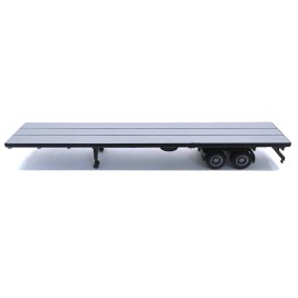 Promotex DCD 48ft Flatbed Trailer Gray Top 1/87 (HO) Plastic Model Model Category Trailer