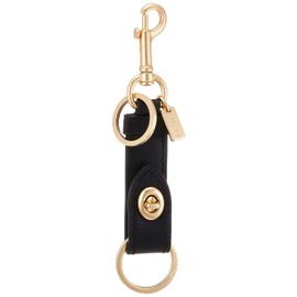 Coach F39865 Women's Keychain Gd/Black, Gd/Black, Free size