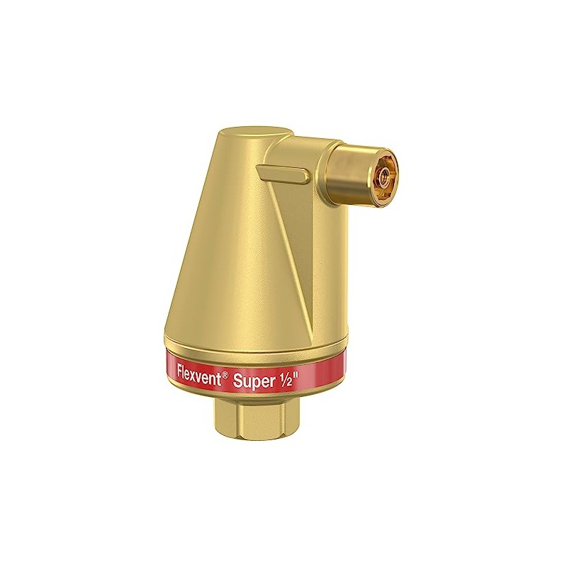 Flamco Flexvent Super Automatic Bleed Valve, Float Valve G1/2 Inch