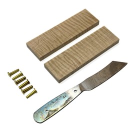Leather Unlimited Green River Patch Knife Kit - Norwegian Type Knife Set