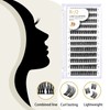 BQ Lash Individual Eyelashes, 72 Clusters, Coloured Eyelashes, Individual at