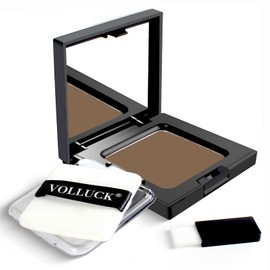 Root Touch Up Powder, Instantly Cover Gray Hairline Powder, Root Touch Up powder for Women & Men,Bald Spots, Eyebrows (Light Brown, 0.42 Ounce (Pack of 1))