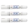 Zebra Permanent Pens, Mackie Paint Markers, White, 3 Pack YYT20-AZ-W3