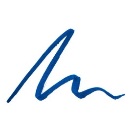 Delineador de ojos líquido Bissú Plumín Delineador color 02 azul