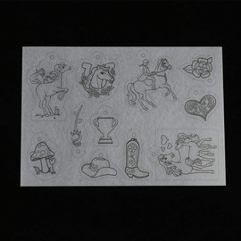 8 Sheets Heat Shrink, Plastic Heat Shrink Sheet Shrinky Art Film Paper Shrinkable Hand Making Tool Shrinkable Handmade Craft Tool for Kids and Parents Making Creative Craft (Boys