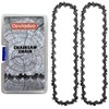 Opuladuo 2 x Saw Chains 20 cm 3/8 Inch 1.1