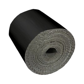 FastSeal 4" x 25 ft FastSeal Roof Sealant Tape for Leak Repair BLACK - 25 Feet, 25 Foot