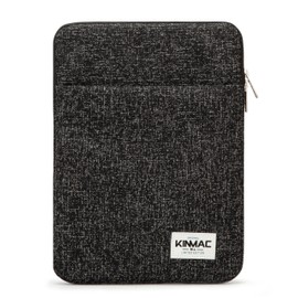 Kinmac 360° Protective Vertical Style Laptop Sleeve Case Bag with Pocket for MacBook Pro 14 inch and 14 inch-14.4 inch Screen Laptop (Snow Black)