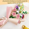 FUNTOCA 514PCS Bloques de Construcción de Flores,Kit Flores Armables Bloques