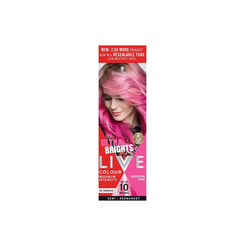 Schwarzkopf Live Colour Ultra Brights Shocking Pink 75ml