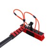 FTUREPAC 23.62FT Water Fed Pole Kit Solar Panel Cleaning Brush,