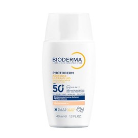 BIODERMA, Bloqueador Solar Facial Ultra fluido, Photoderm XDefense FPS 50+, Tono Muy Claro, Detox Diario, 40 ml