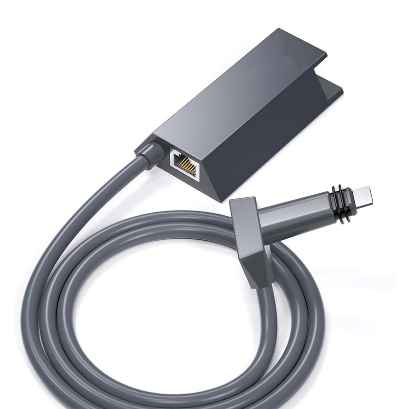 Ethernet Adapter for Rectangle Dish Satellite Internet V2,Starlink to RJ45