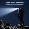 Tizee Adjustable Headlamp Rechargeable - Long-Lasting LED Headlight for Night
