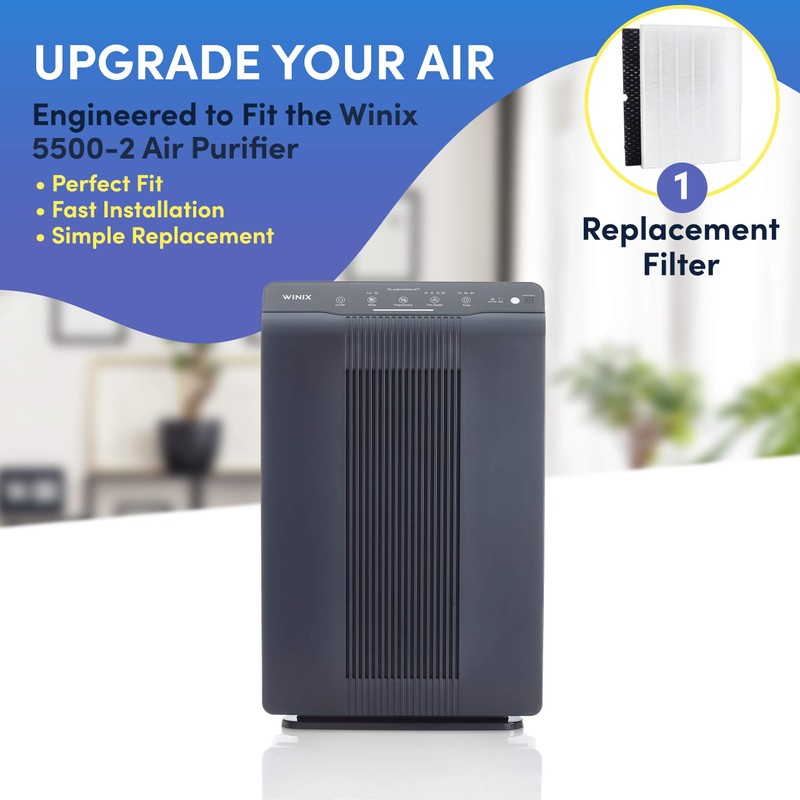 Veva 1 Pack of replacement filter compatible with Winix Filter
