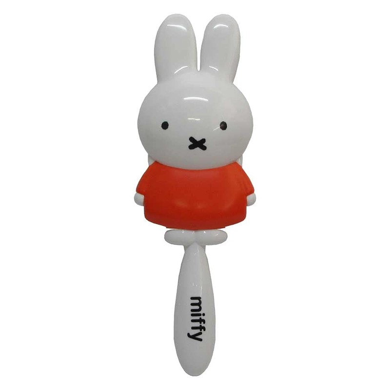 miffy Die Cut Hairbrush Yellow