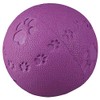 Trixie Natural Rubber Toy Dog Ball with Sound, 7 cm-