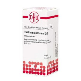 Thallium Aceticum D 12 Globules 10 g Drops