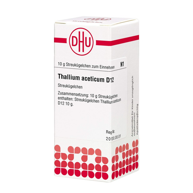 Thallium Aceticum D 12 Globules 10 g Drops